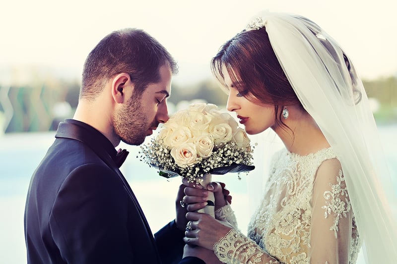 Enchanted Theme Wedding Couple
